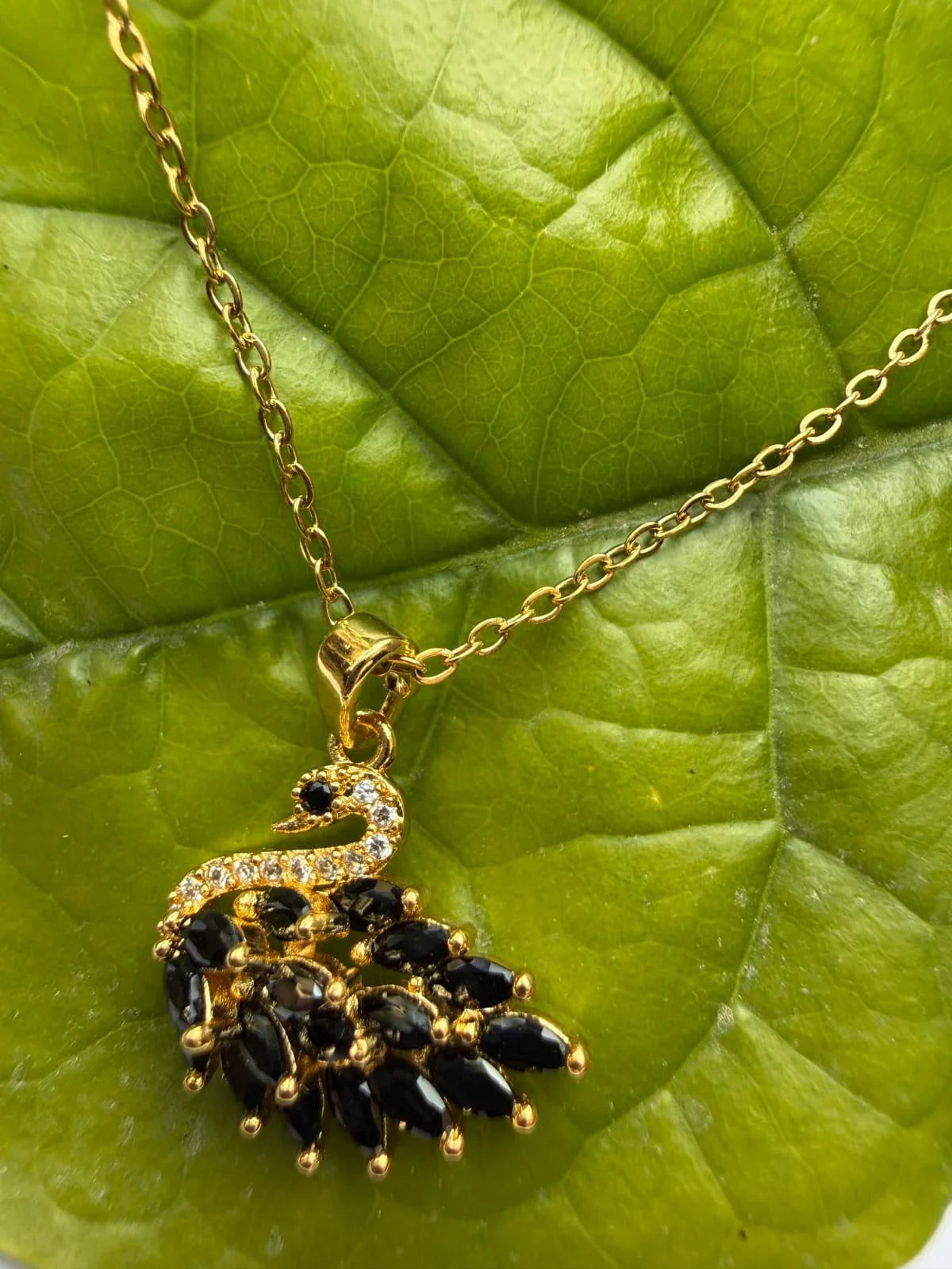 Black Swan Necklace