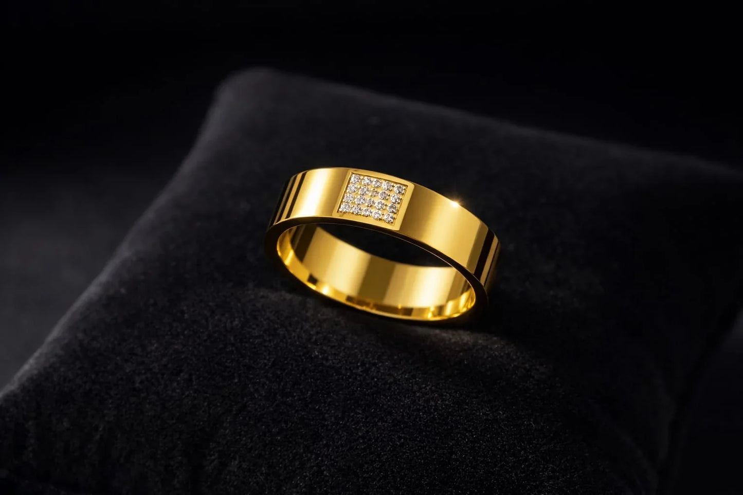 Imperial Square Diamond Ring