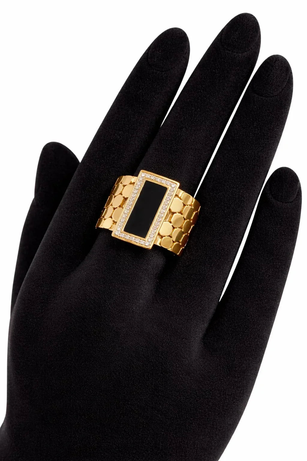 Midnight Gold Ring